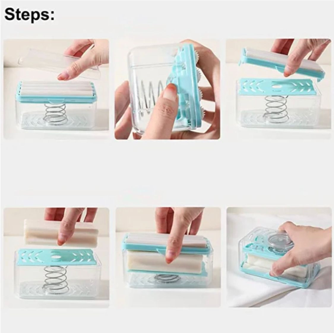 Miniatura 5 de Dispensador de jabón portátil con rodill